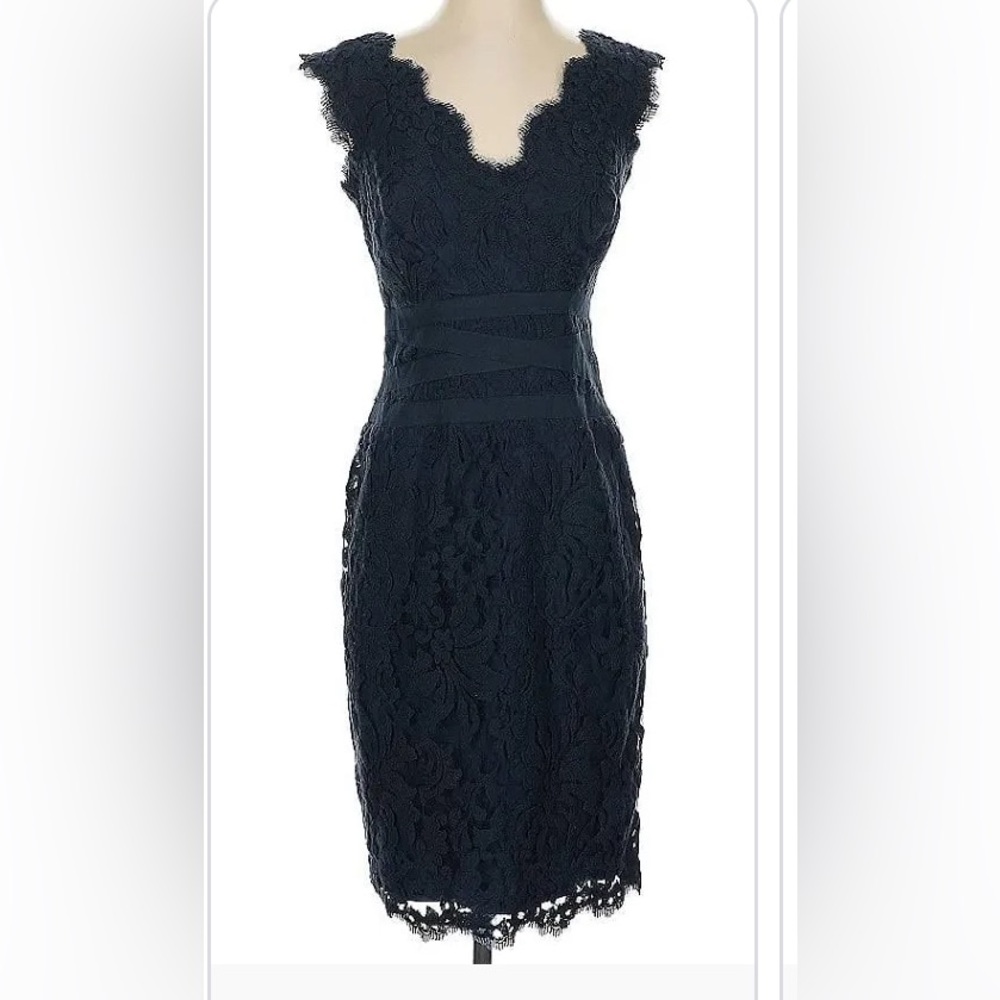 Elegant Black Lace Dress